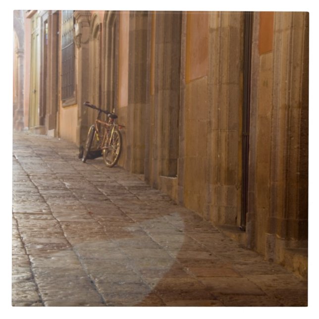 Carreau Mexique, San Miguel de Allende, Sidewalk avec (Devant)