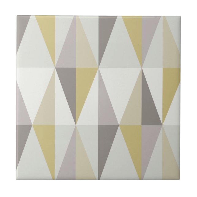 Carreau MidCentury Modern Triangles Gold (Devant)