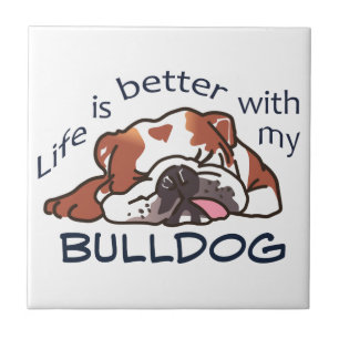 Carreau Mieux avec mon Bulldog