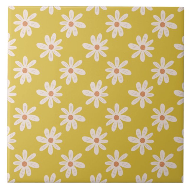 Carreau Mignonne Blanc Fleur Maisard (Devant)