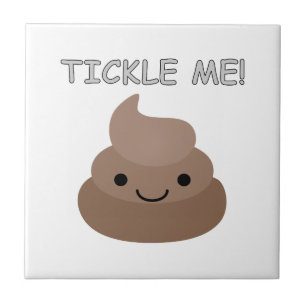 Carreau Mignonne Tickme Poop Emoji