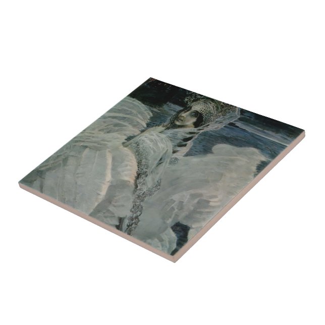 Carreau Mikhail Vrubel- la princesse de cygne (Côté)