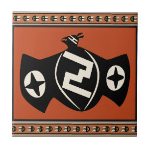 Carreau Mimbres Batte Tribal