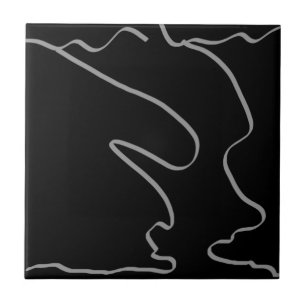 Carreau Minimalisme Abstrait de l'art