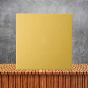 Carreau Minimaliste Busy Bee Jaune Couleur uni