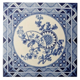 Carreau Minton Hollins, talon d'esthéticienne anglo-japon