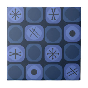 Carreau Mod Art Soft Cubes 1950 Marine Blue