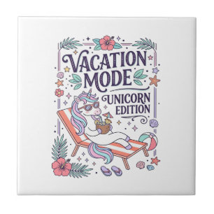 Carreau Mode Vacances Licorne Édition Licorne Application 