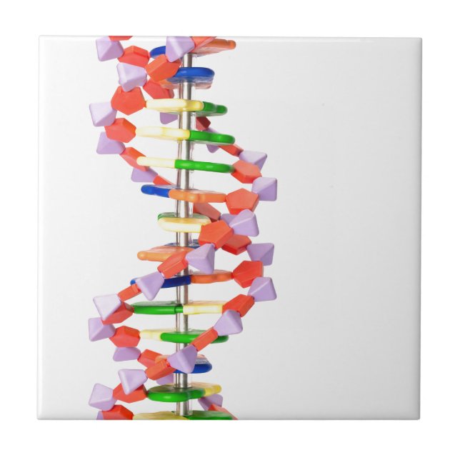 Carreau Modèle artificiel d'ADN (Devant)