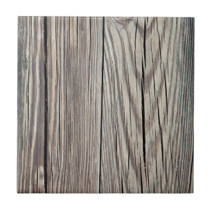 Carreau Modèle en bois patiné d'arrière - plan de grain