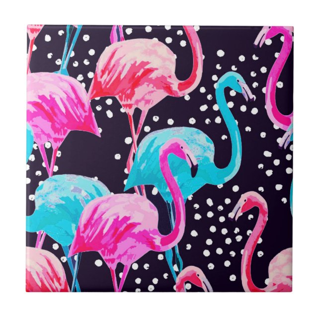 Carreau Modèle Flamingo mou (Devant)