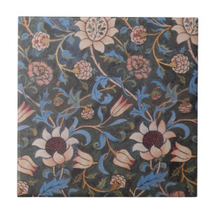 Carreau Modèle William Morris Evenlode : Vintage Moody
