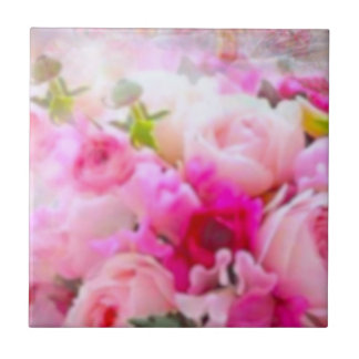 Carreau Moderne élégant rose rose design céramique