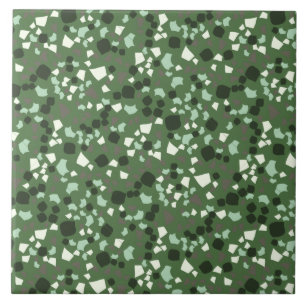 Carreau Moderne Simple Terrazzo Carrelage vert