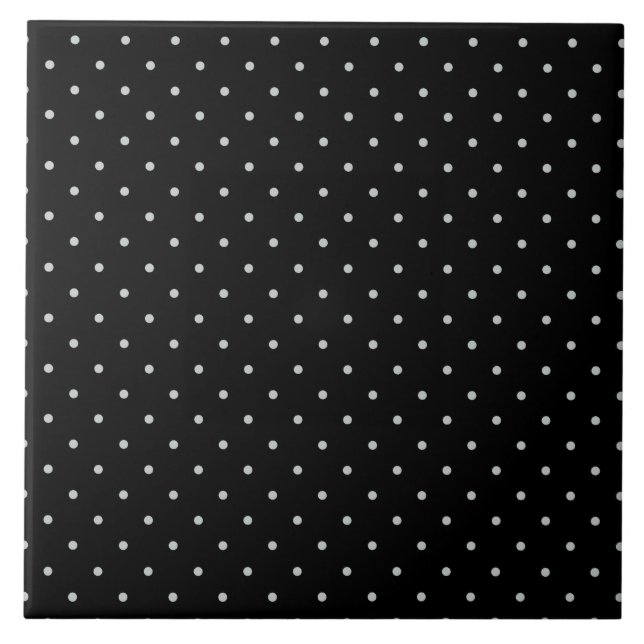 Carreau Modifier Pois gris N'importe quelle couleur Clique (Devant)