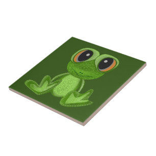 Carreau Mon ami la grenouille verte
