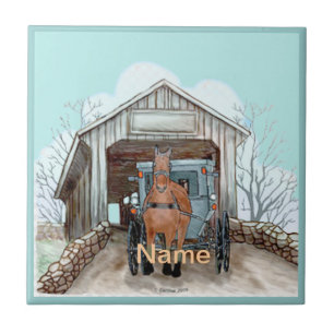 Carreau Mon Pont Couvert Amish