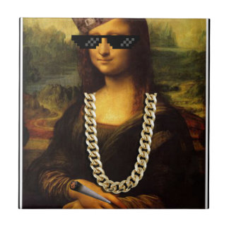 Carreau Mona Lisa Thug Life Art Life