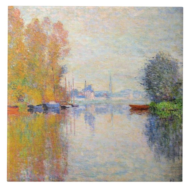 Carreau Monet - Automne sur la Seine à Argenteuil (Devant)
