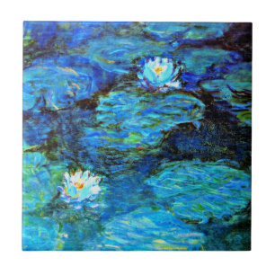 Carreau Monet - Blue Water-Lys