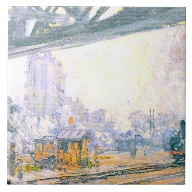 Carreau Monet - Extérieur de la gare Saint-Lazare (Devant)