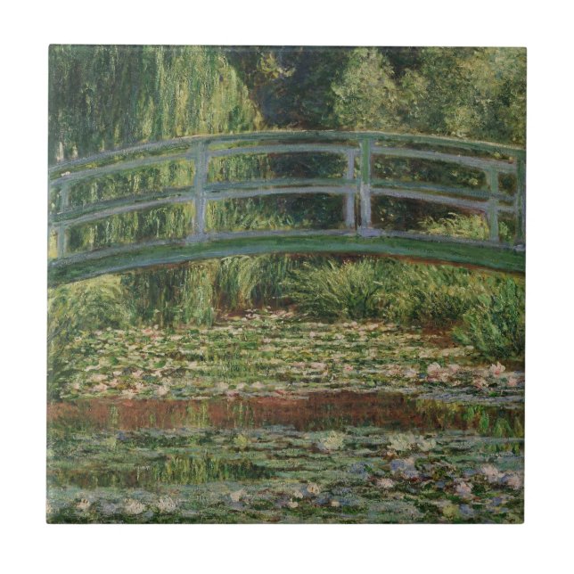 Carreau Monet Japanese Footbridge et Water Lily Pool (Devant)