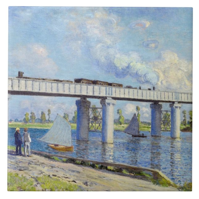 Carreau Monet - Pont ferroviaire à Argenteuil (Devant)