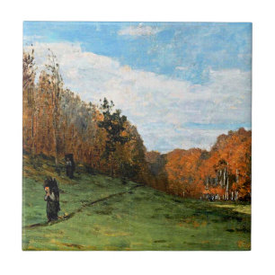 Carreau Monet, Porteurs de bois dans la forêt de Fontaineb