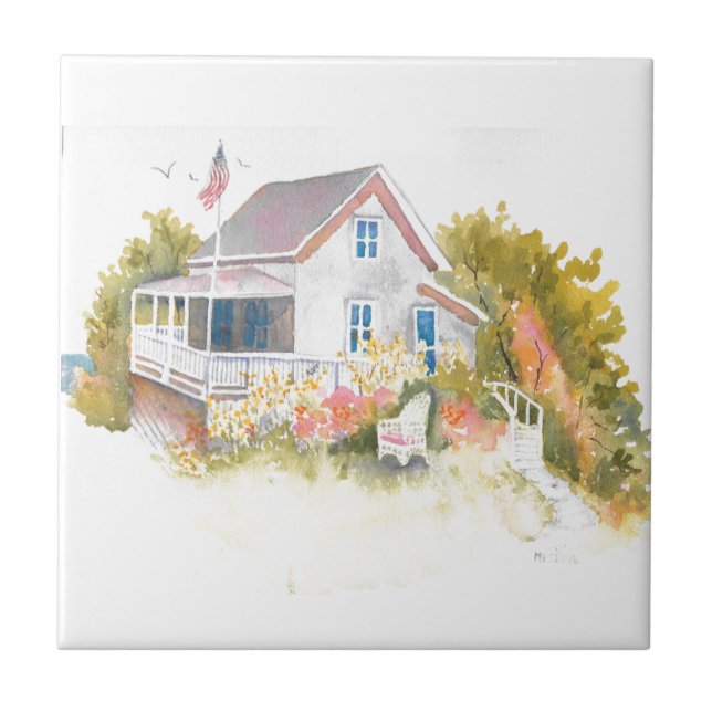 Carreau Monhegan Cottage J Kilburn (Devant)