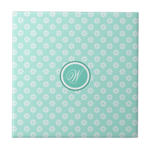 Carreau Monnaie Verte Maisies Monogramme