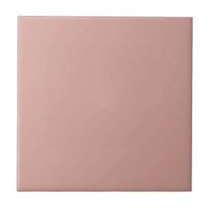 Carreau Monochrome rose Dusty moderne
