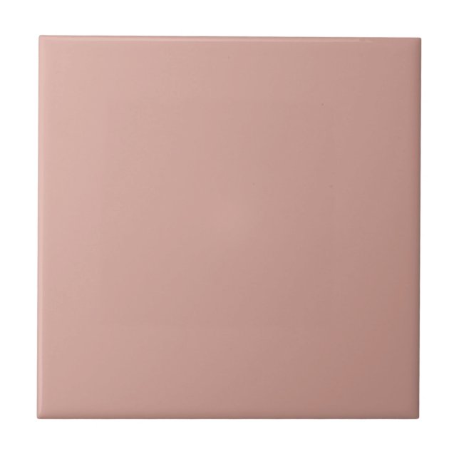 Carreau Monochrome rose Dusty moderne (Devant)