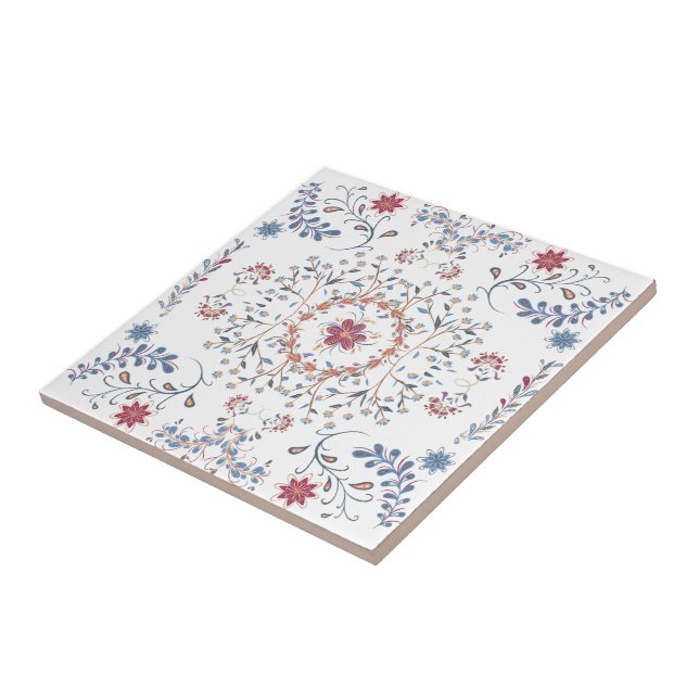 Carreau Monogramme circulaire vintage (Côté)