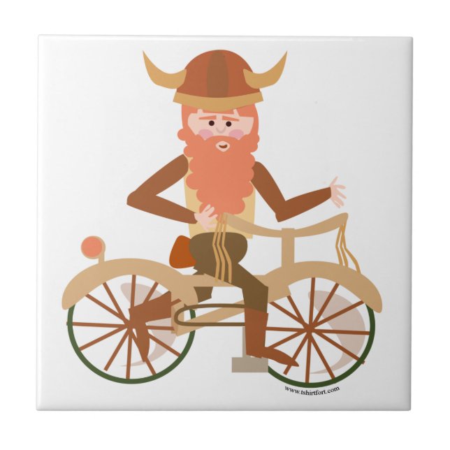 Carreau Monsieur Biking Viking (Devant)