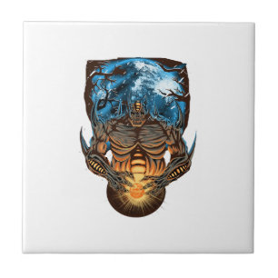 Carreau Monstre d'Halloween