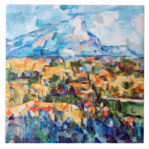 Carreau Mont Sainte-Victoire, Paul Cezanne