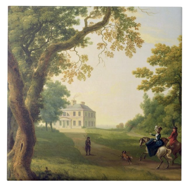 Carreau Montez Kennedy, comté Wicklow, Irlande, 1785 (Devant)