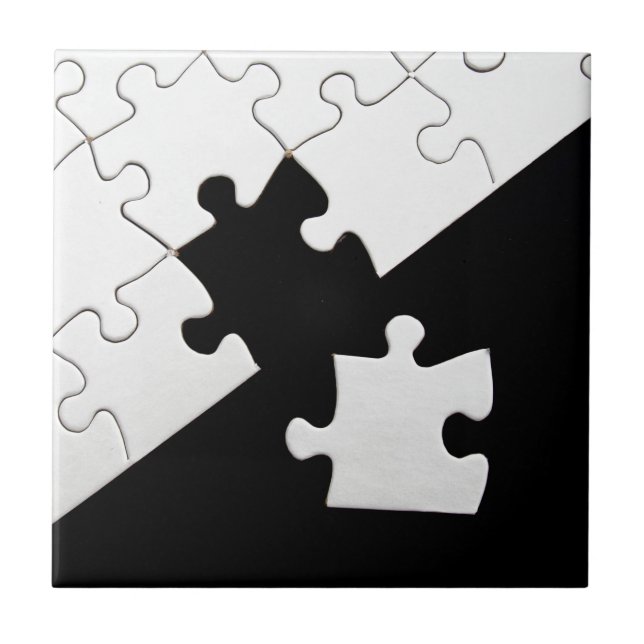 Carreau Morceau de puzzle (Devant)