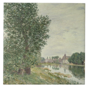 Carreau Moret-sur-Loing d'Alfred Sisley  