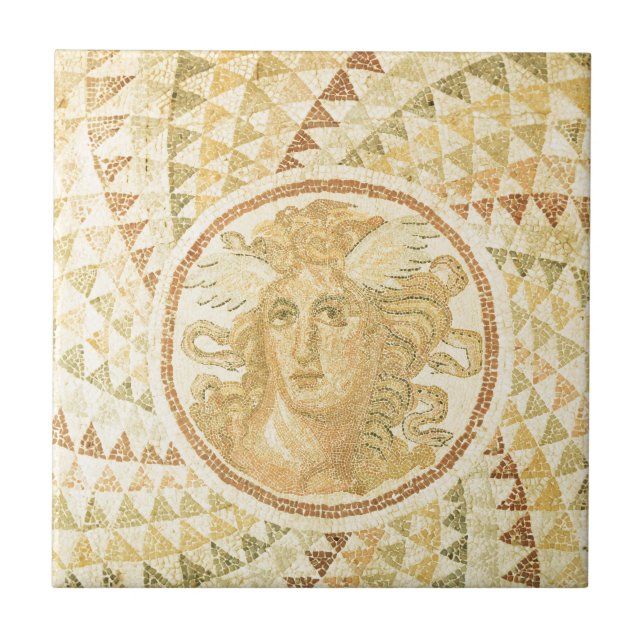 Carreau Mosaïque à Athènes, Grèce (Devant)