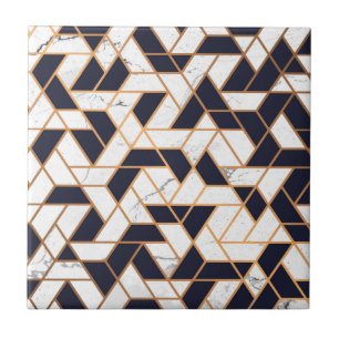 Carreau Mosaïque abstraite de marbre