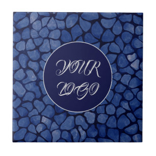 Carreau Mosaïque bleu foncé