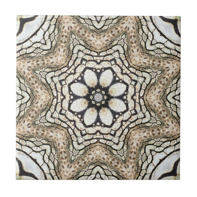 Carreau Mosaïque florale Nature Inspiré Carrelage céramiqu (Devant)