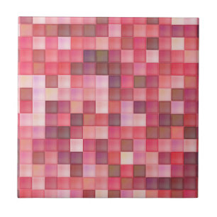 Carreau Mosaïque rose