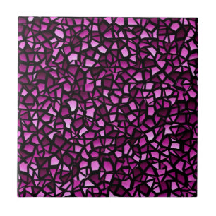 Carreau Mosaïque Violette Et Rose - Mélangez Et Correspond