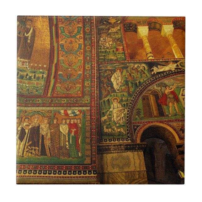 Carreau Mosaïques de Ravenne, Italie (Devant)