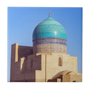 Carreau Mosquée Kalyan - Boukhara, Ouzbékistan, Asie centr