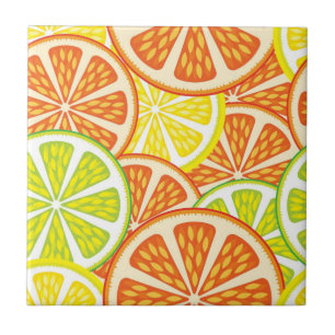 Carreau Motif 2 d'agrume