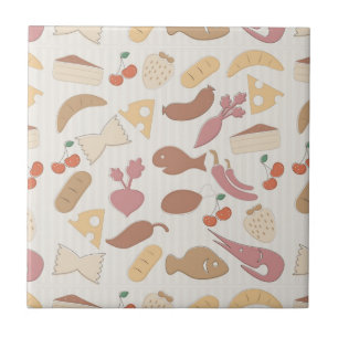 Carreau Motif 2 de nourriture