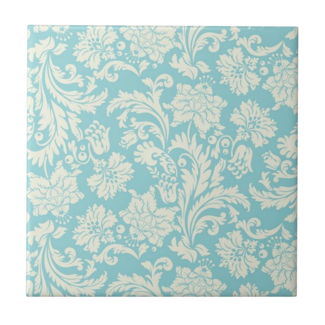 Carreau Motif 3 de damassé (Devant)